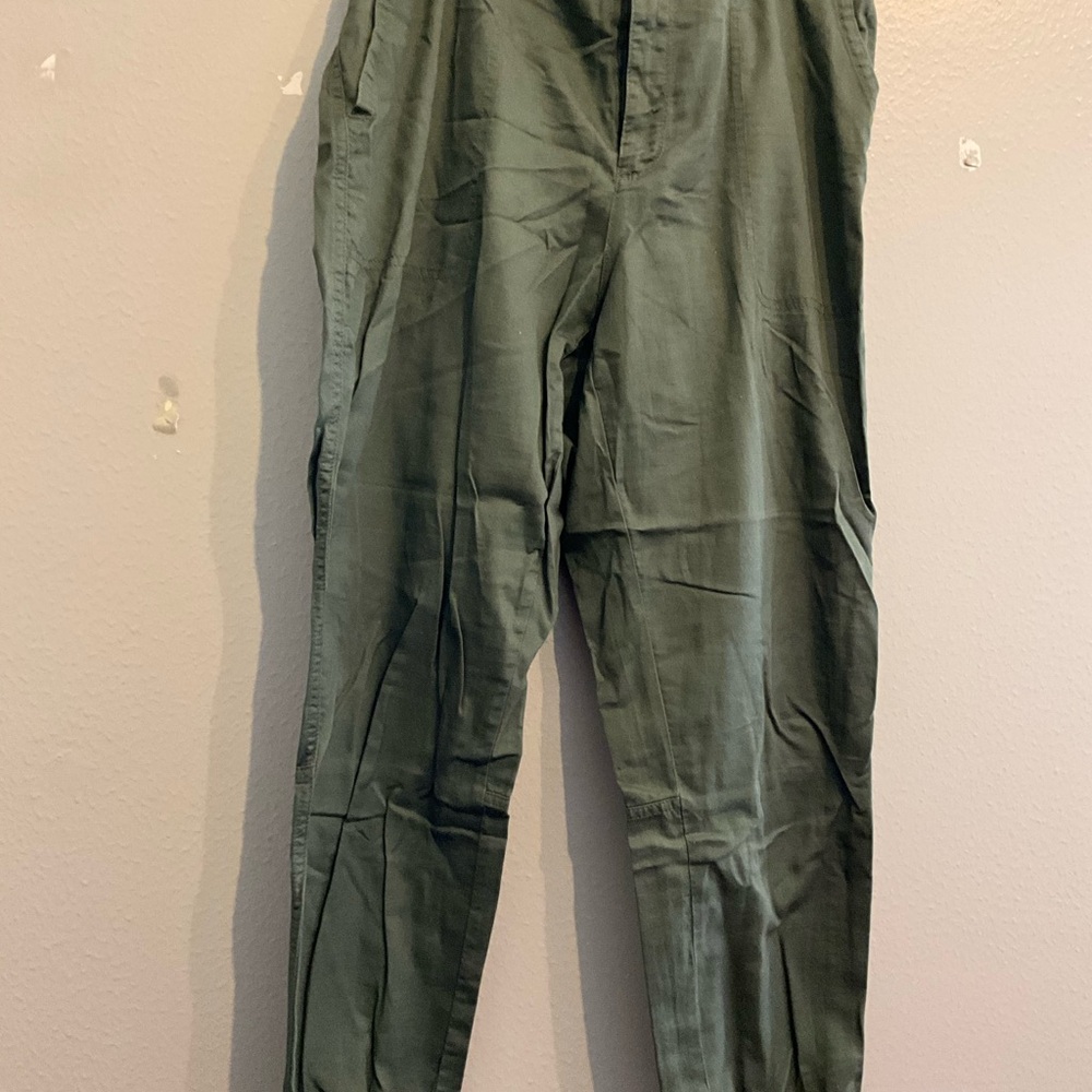 Women's Olive Green Cargo Pants